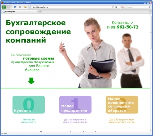 Сайт под ключ для компании biznesuchet.ru